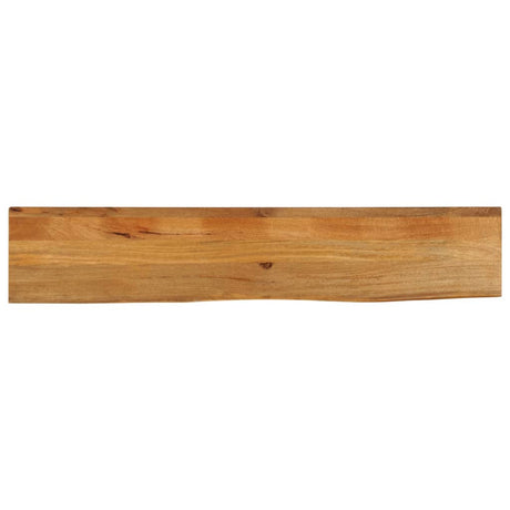 Vidaxl tafelblad met natuurlijke rand 140x20x2,5 cm massief mangohout