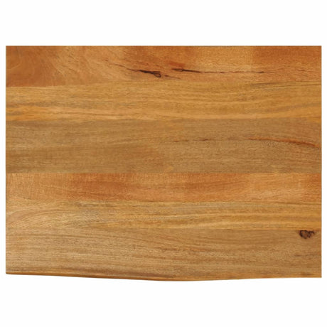Vidaxl tafelblad met natuurlijke rand 80x60x2,5 cm massief mangohout
