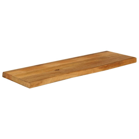 Vidaxl tafelblad met natuurlijke rand 100x20x3,8 cm massief mangohout