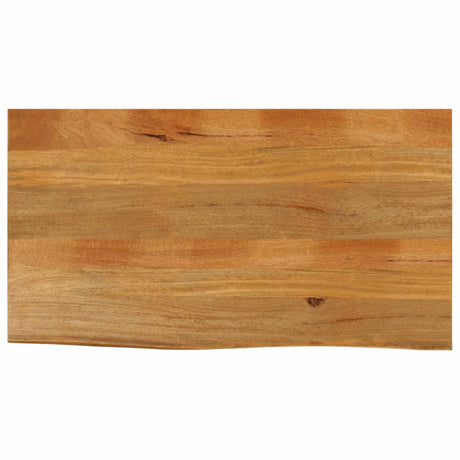 Vidaxl tafelblad met natuurlijke rand 100x60x3,8 cm massief mangohout