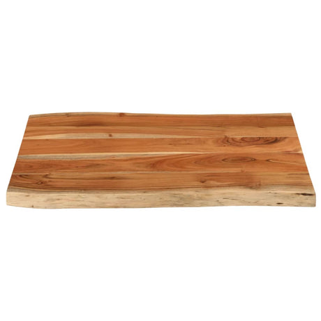 Vidaxl tafelblad rechthoekig natuurlijke rand 90x60x3,8 cm acaciahout