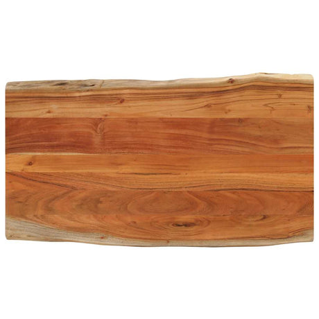Vidaxl tafelblad rechthoekig natuurlijke rand 100x60x3,8 cm acaciahout