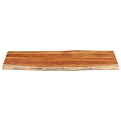 Vidaxl tafelblad rechthoekig natuurlijke rand 140x60x3,8 cm acaciahout