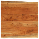 Vidaxl tafelblad vierkant natuurlijke rand 80x80x3,8 cm acaciahout