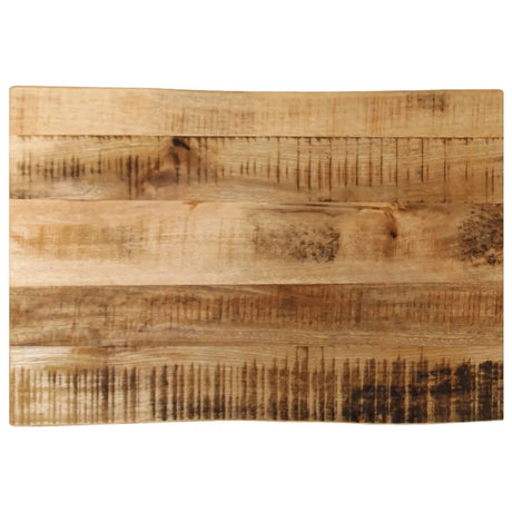 Vidaxl tafelblad met natuurlijke rand 60x40x2,5 cm massief mangohout