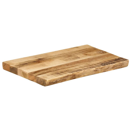 Vidaxl tafelblad met natuurlijke rand 60x40x2,5 cm massief mangohout
