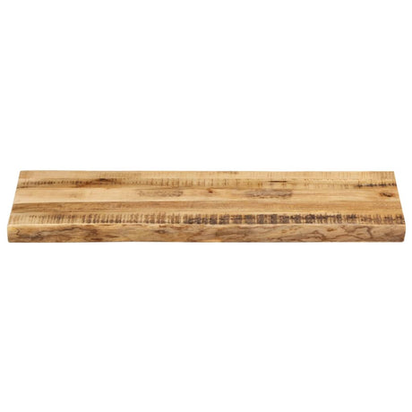 Vidaxl tafelblad met natuurlijke rand 80x40x2,5 cm massief mangohout