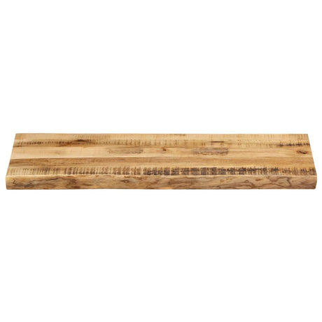 Vidaxl tafelblad met natuurlijke rand 100x40x2,5 cm massief mangohout