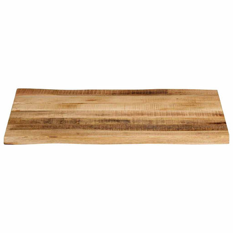Vidaxl tafelblad met natuurlijke rand 80x60x2,5 cm massief mangohout