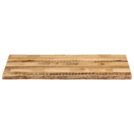 Vidaxl tafelblad met natuurlijke rand 110x60x2,5 cm massief mangohout
