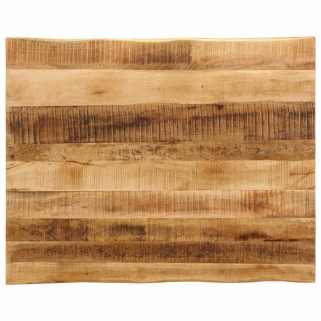 Vidaxl tafelblad met natuurlijke rand 110x80x2,5 cm massief mangohout
