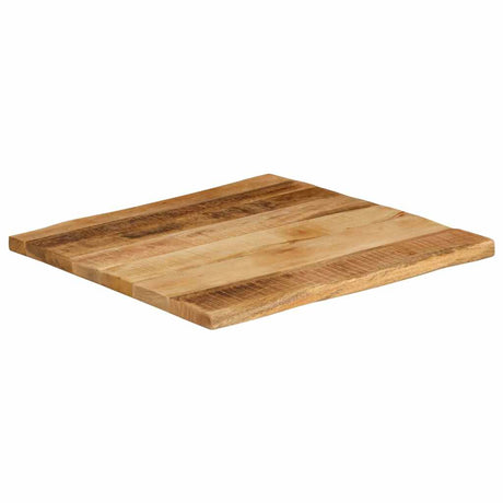 Vidaxl tafelblad met natuurlijke rand 40x40x3,8 cm massief mangohout