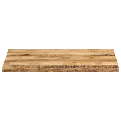 Vidaxl tafelblad met natuurlijke rand 110x60x3,8 cm massief mangohout