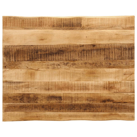 Vidaxl tafelblad met natuurlijke rand 110x80x3,8 cm massief mangohout