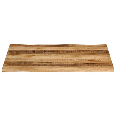 Vidaxl tafelblad met natuurlijke rand 110x80x3,8 cm massief mangohout