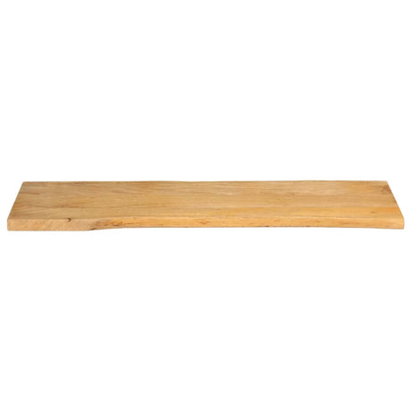 Vidaxl tafelblad met natuurlijke rand 120x40x2,5 cm massief mangohout