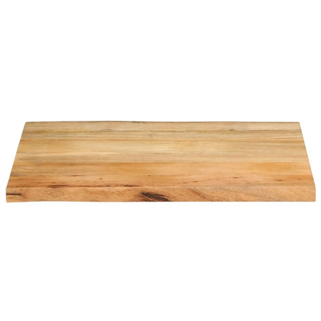Vidaxl tafelblad met natuurlijke rand 80x60x2,5 cm massief mangohout