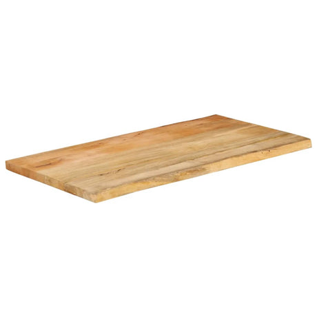 Vidaxl tafelblad met natuurlijke rand 110x60x2,5 cm massief mangohout