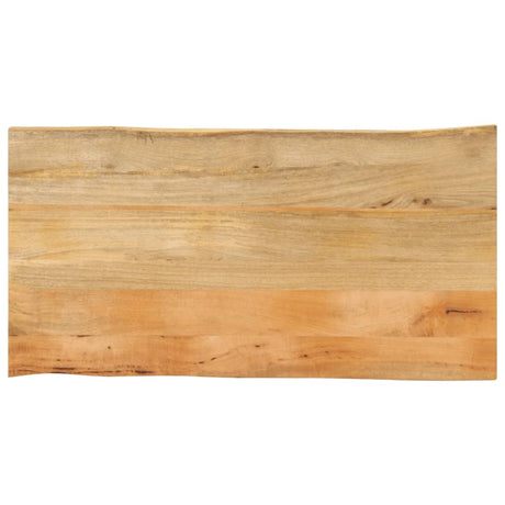 Vidaxl tafelblad met natuurlijke rand 120x60x2,5 cm massief mangohout