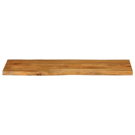 Vidaxl tafelblad met natuurlijke rand 120x40x2,5 cm massief mangohout