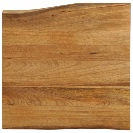 Vidaxl tafelblad met natuurlijke rand 60x60x2,5 cm massief mangohout