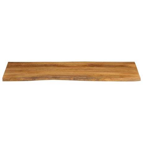 Vidaxl tafelblad met natuurlijke rand 140x60x2,5 cm massief mangohout
