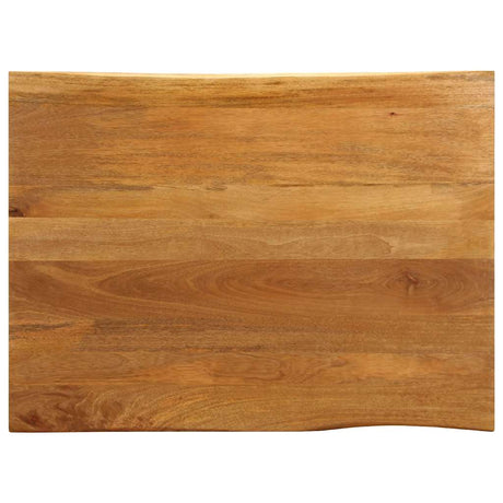 Vidaxl tafelblad met natuurlijke rand 100x80x3,8 cm massief mangohout