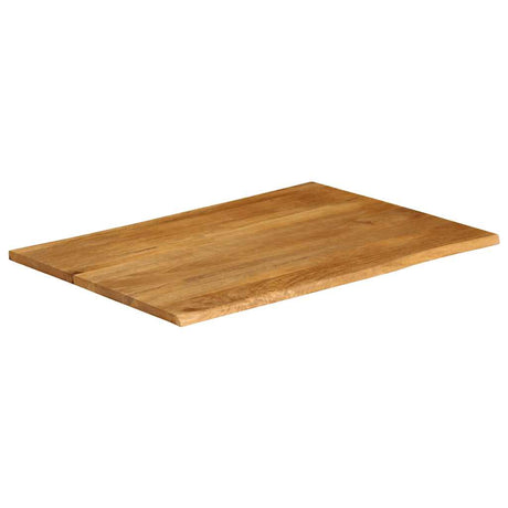 Vidaxl tafelblad met natuurlijke rand 100x80x3,8 cm massief mangohout
