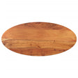 Vidaxl tafelblad ovaal 90x40x2,5 cm acaciahout