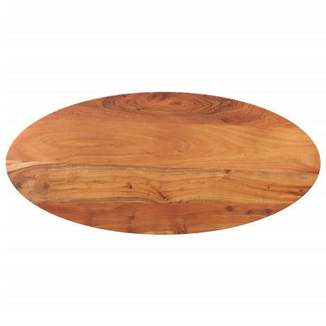 Vidaxl tafelblad ovaal 90x40x2,5 cm acaciahout
