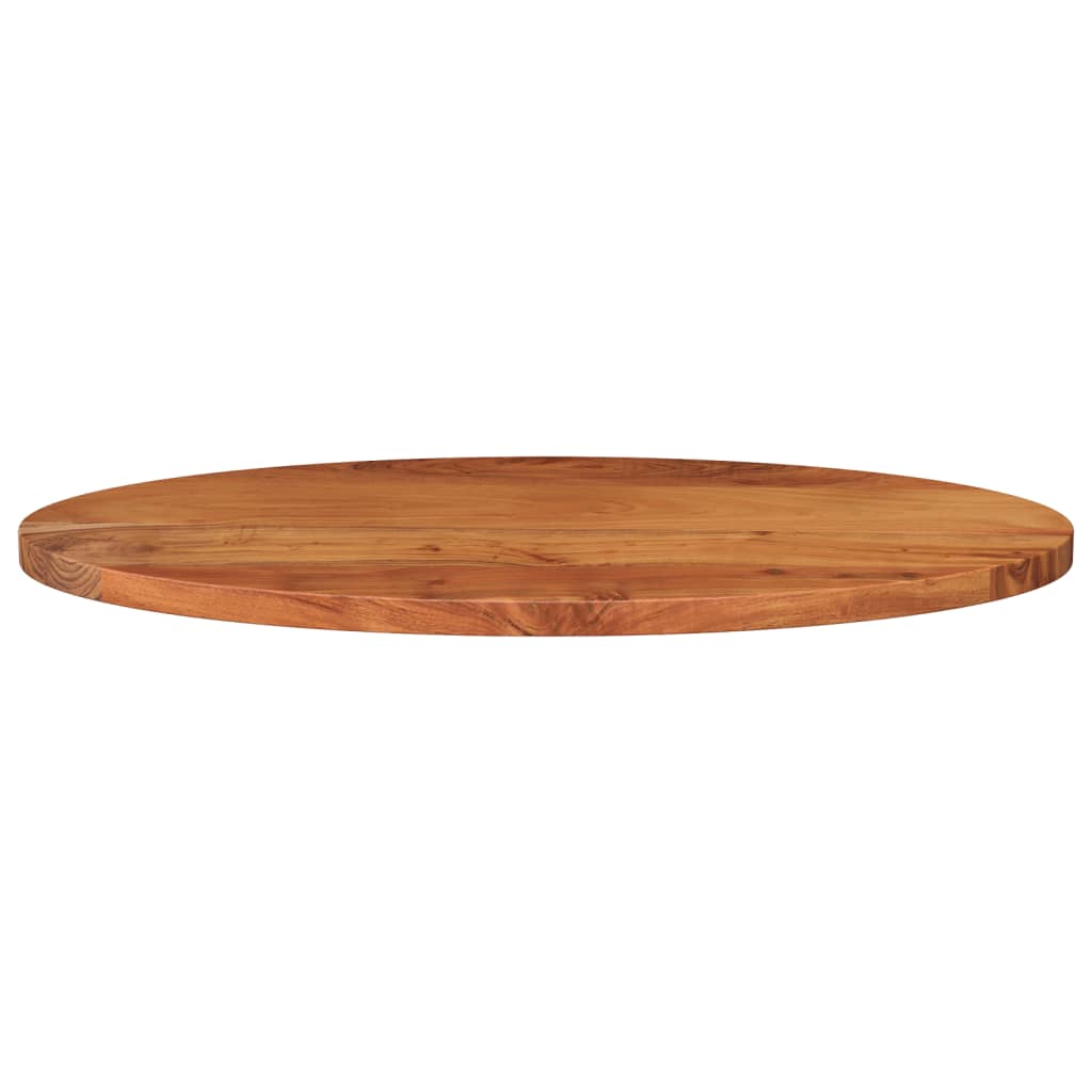 Vidaxl tafelblad ovaal 90x40x2,5 cm acaciahout