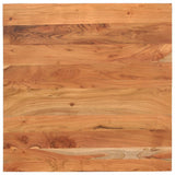 Vidaxl tafelblad vierkant 70x70x2,5 cm massief acaciahout