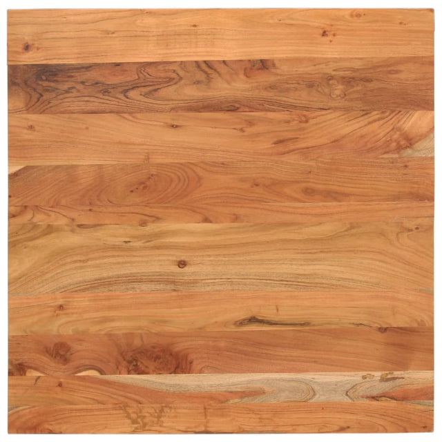 Vidaxl tafelblad vierkant 80x80x2,5 cm massief acaciahout