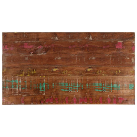 Vidaxl tafelblad rechthoekig 120x60x1,5 cm massief gerecycled hout
