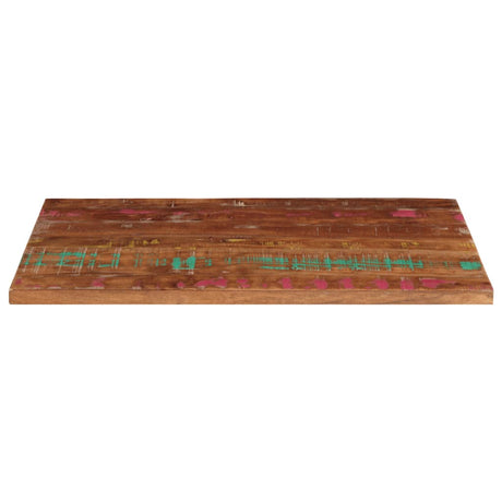Vidaxl tafelblad rechthoekig 120x60x1,5 cm massief gerecycled hout