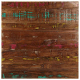 Vidaxl tafelblad vierkant 70x70x1,5 cm massief gerecycled hout