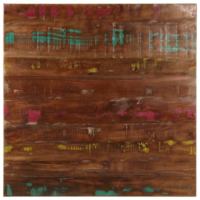 Vidaxl tafelblad vierkant 70x70x1,5 cm massief gerecycled hout