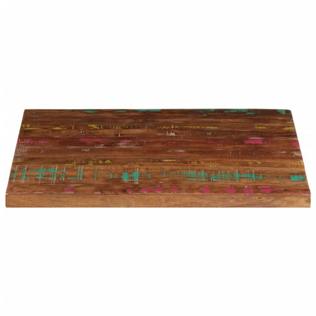 Vidaxl tafelblad vierkant 70x70x1,5 cm massief gerecycled hout
