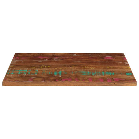 Vidaxl tafelblad rechthoekig 80x70x1,5 cm massief gerecycled hout