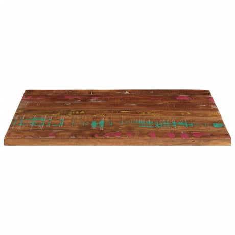 Vidaxl tafelblad rechthoekig 80x70x2,5 cm massief gerecycled hout
