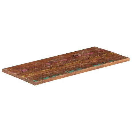 Vidaxl tafelblad rechthoekig 100x70x2,5 cm massief gerecycled hout