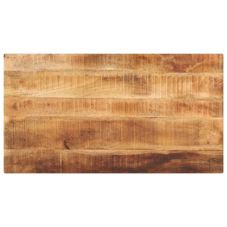 Vidaxl tafelblad rechthoekig 100x50x2,5 cm massief ruw mangohout