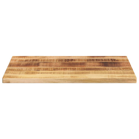 Vidaxl tafelblad rechthoekig 80x60x2,5 cm massief ruw mangohout