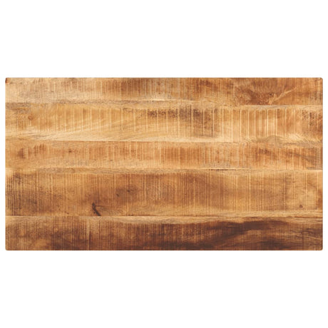 Vidaxl tafelblad rechthoekig 120x60x2,5 cm massief ruw mangohout