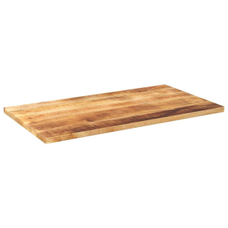 Vidaxl tafelblad rechthoekig 100x70x2,5 cm massief ruw mangohout