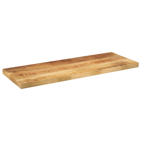 Vidaxl tafelblad rechthoekig 90x20x3,8 cm massief ruw mangohout