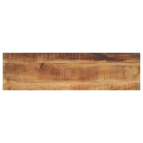 Vidaxl tafelblad rechthoekig 100x20x3,8 cm massief ruw mangohout