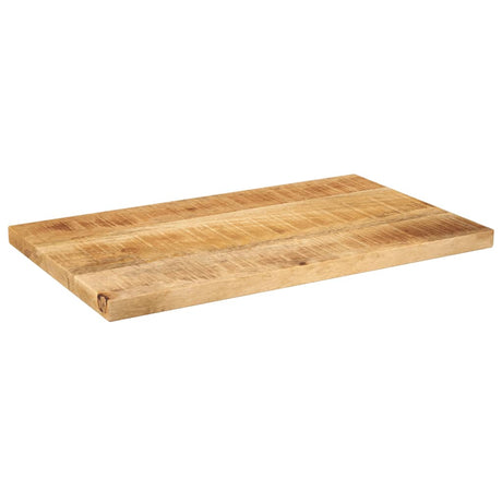 Vidaxl tafelblad rechthoekig 50x30x3,8 cm massief ruw mangohout