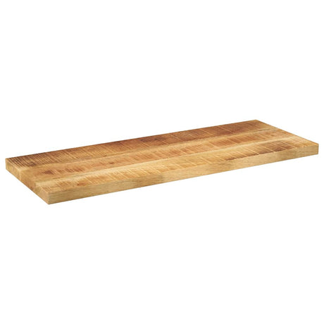 Vidaxl tafelblad rechthoekig 70x40x3,8 cm massief ruw mangohout