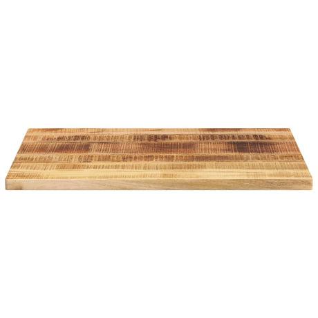 Vidaxl tafelblad rechthoekig 80x50x3,8 cm massief ruw mangohout